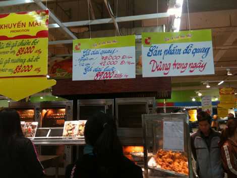 Gà Hàn Quốc siêu rẻ 'tái xuất' ở Big C Thăng Long