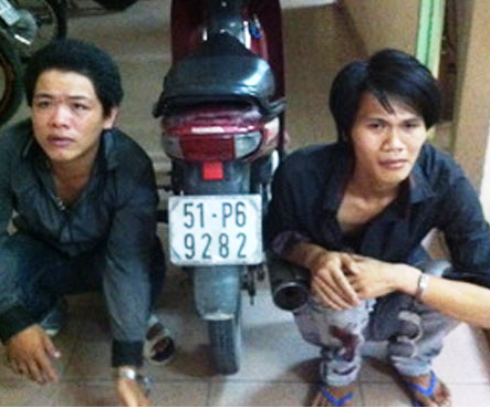 Cảnh sát giao thông bắt cướp như phim giữa Sài Gòn