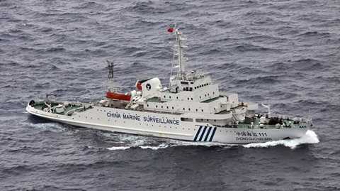 Hải giám, máy bay Trung Quốc tuần tra gần vịnh Bắc Bộ