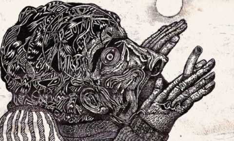 Chiêu 'gây ảo giác' từ mực và cà phê