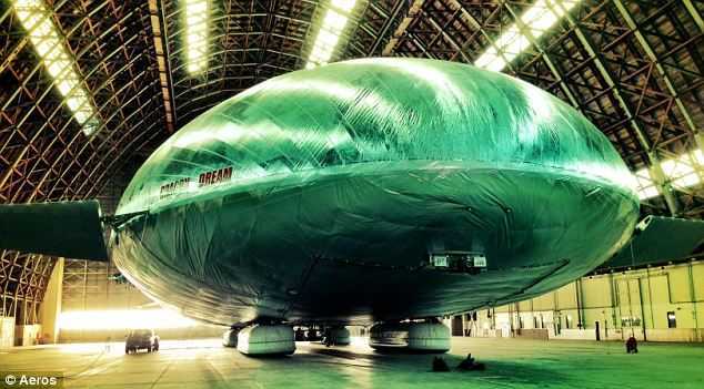 Chiêm ngưỡng siêu khí cầu khổng lồ của Mỹ