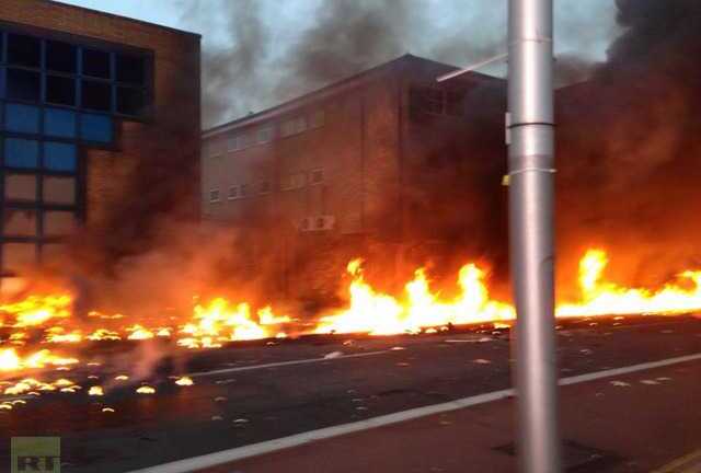 Anh: Trực thăng lao vào nhà ga trung tâm