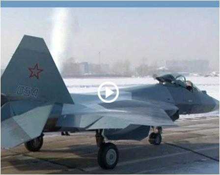 Lộ cảnh thử nghiệm bay dài đầu tiên của tiêm kích Nga