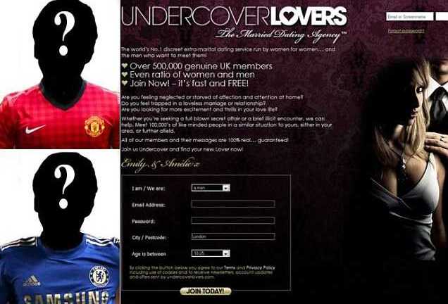 Sao MU, Chelsea trốn vợ lên mạng tìm bồ