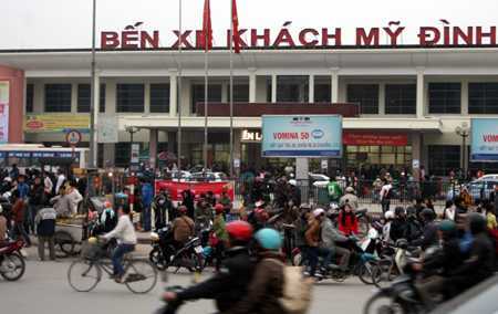 Hà Nội: Tăng giá vé xe trước Tết 20 ngày