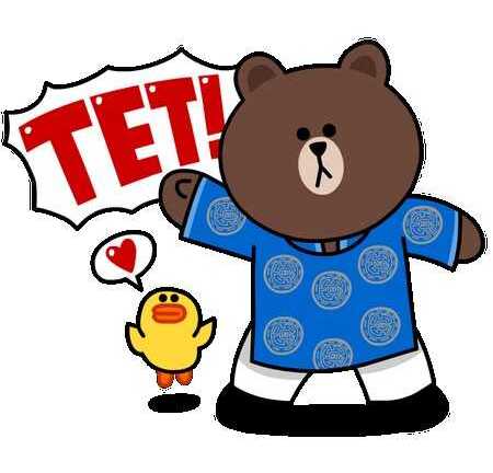 Brown và Cony cùng fan Việt đón Tết