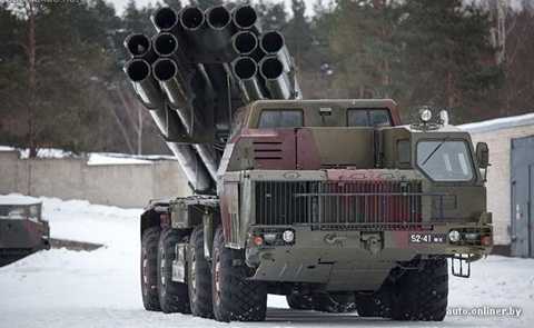 Sức mạnh hủy diệt của hệ thống rocket Nga