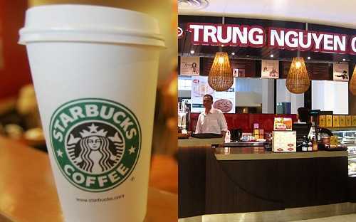 'Chiến tranh' cafe Trung Nguyên-Starbucks,ai hưởng lợi?