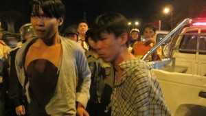 Hành hung, cắn cảnh sát giữa trung tâm Sài Gòn