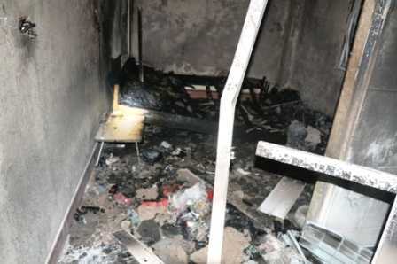 Đốt cồn nướng mực, cháy rực nhà 3 tầng