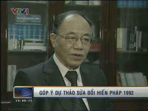 Góp ý dự thảo sửa đổi Hiến pháp 1992