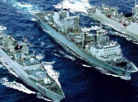 Tàu chiến Trung Quốc bắt đầu tập trận ở Biển Đông