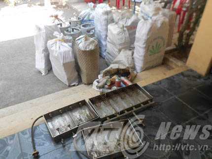 Phát hiện xưởng chế 'bom nổ chậm' trong khu dân cư