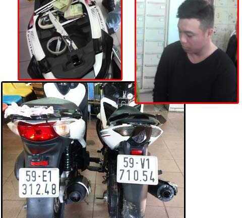 Dùng thiết bị định vị bắt tên trộm xe SHi sau 1 giờ