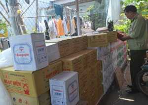 Choáng với kho rượu lậu 8000 chai