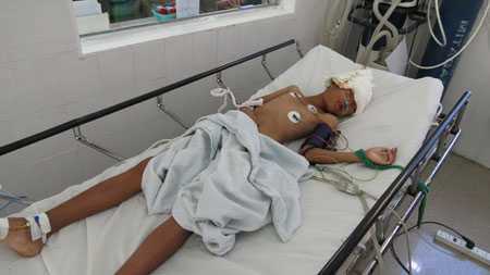 3 mẹ con tử nạn: Bé sống sót được chăm sóc đặc biệt