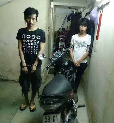 Cảnh sát đặc nhiệm tóm gọn 2 tên cướp ‘bay’