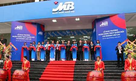 Khai trương Chi nhánh MB đầu tiên tại Lào Cai