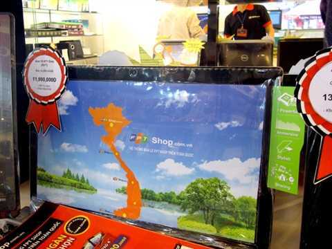 Máy tính FPT 'quên' Trường Sa, Hoàng Sa