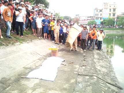 Cô gái chết đuối dưới hồ Đại học Y Hà Nội