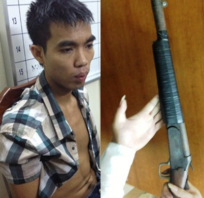 Tàng trữ súng, nhảy sông trốn đặc nhiệm 141