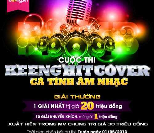 Tự thu âm giọng hát, tranh giải 60 triệu đồng