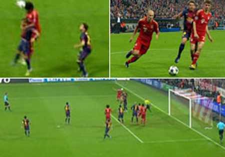 Báo thân Barca tung clip tố chiến thắng của Bayern