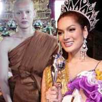 Hoa hậu chuyển giới Thái cắt bỏ ngực đi tu