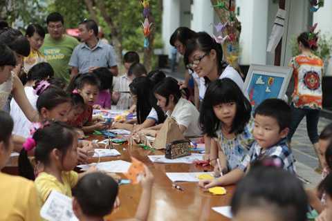 Tưng bừng 'Ngày hội con yêu' tại Ecopark