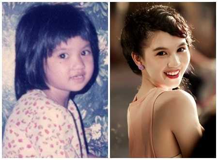 Ngắm mỹ nhân showbiz Việt dễ thương từ thuở bé xíu