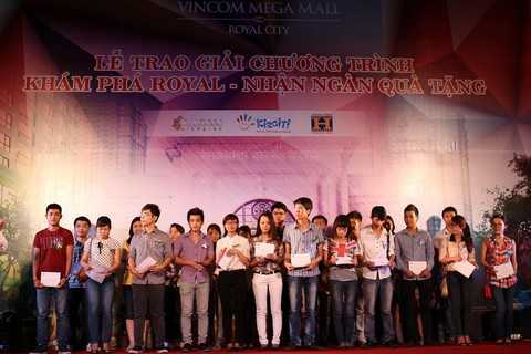 Lễ trao giải “Khám phá Royal – Nhận ngàn quà tặng”