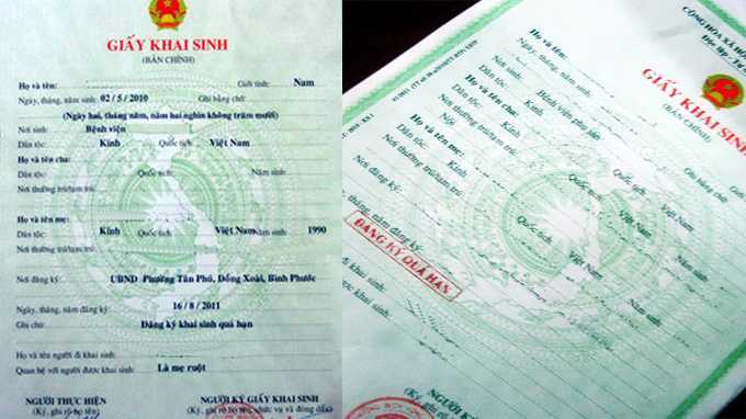 Sẽ không còn giấy khai sinh, sổ hộ khẩu