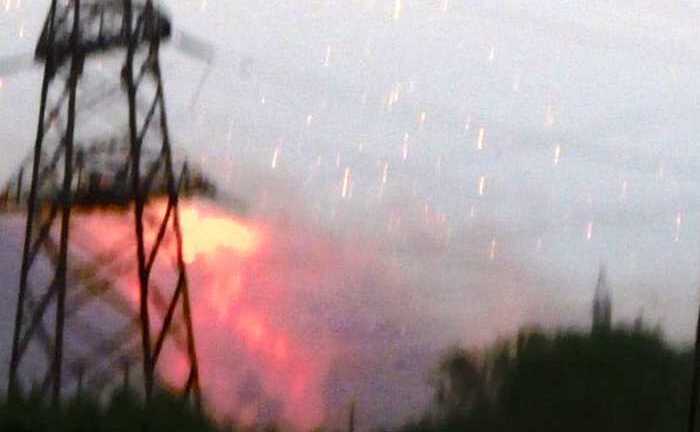 Video, ảnh: Nổ kho đạn kinh hoàng ở Nga