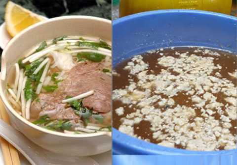 Tin hot 20/6: Rùng mình nước phở chứa đường Trung Quốc