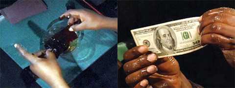 'Hô biến' giấy lộn thành tiền đôla