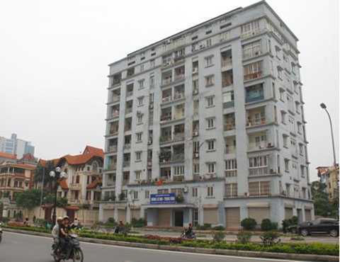 Diện tích chung cư trung bình 25m2/người