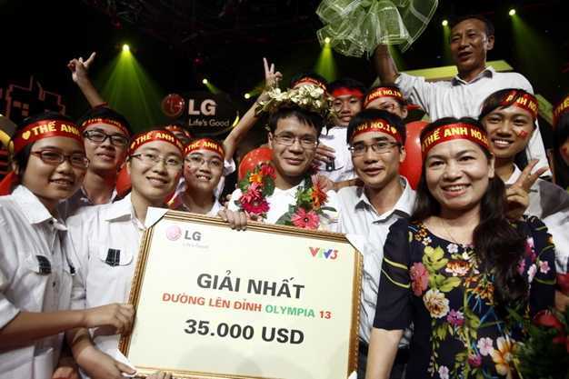 Chàng trai Bắc Giang vô địch Olympia 2013
