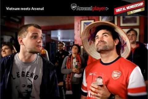 Nóng hầm hập tour du lịch xem Arsenal