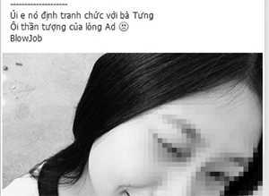 Bị bêu xấu trên Facebook, nữ sinh xinh đẹp tự tử
