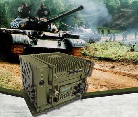 Cận cảnh máy thông tin trên xe tăng do Việt Nam chế tạo