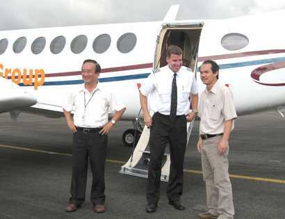 Phi công người Mỹ của bầu Đức đột tử