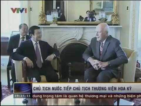 Video: Chủ tịch nước tiếp Chủ tịch Thượng viện Hoa Kỳ