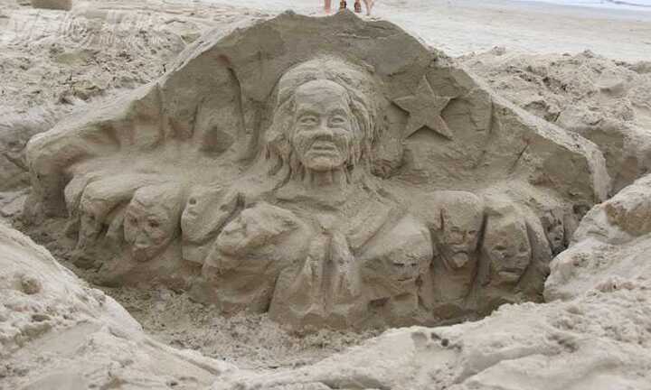 Ảnh: Ngắm tuyệt tác điêu khắc trên cát ở Đà Nẵng