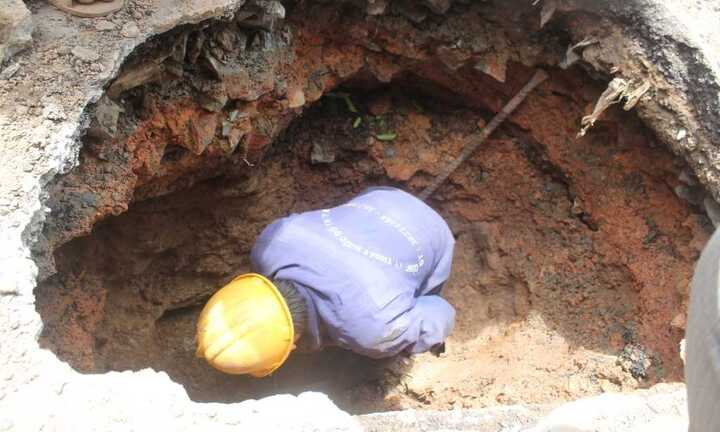 'Hố tử thần' sâu 2 mét giữa trung tâm Sài Gòn