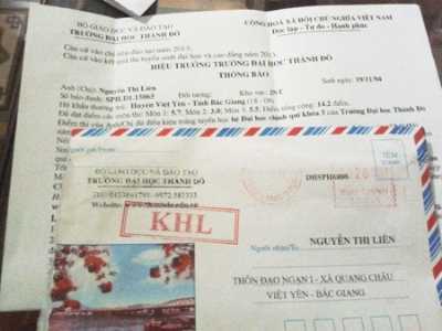 Không thi vẫn nhận được thư mời nhập học