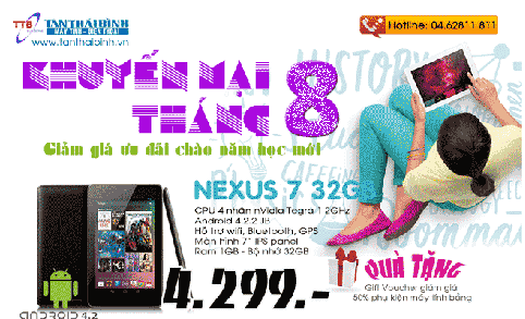 Khuyến mại Tháng 8 - Back To School - Chào đón năm học