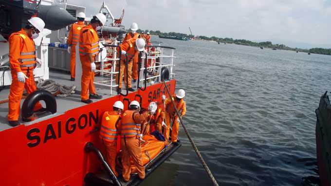 Tàu đắm tại Cần Giờ không được phép chạy trên biển