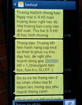 'Tin tặc' tấn công, gần 200 học sinh nghỉ học