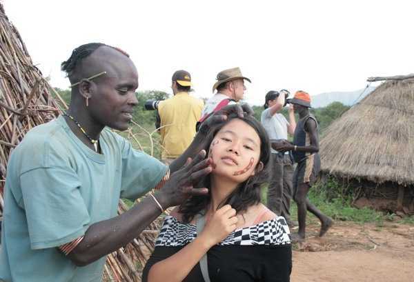 Huyền Chip từng khóc rất nhiều khi xin visa đi Nam Phi