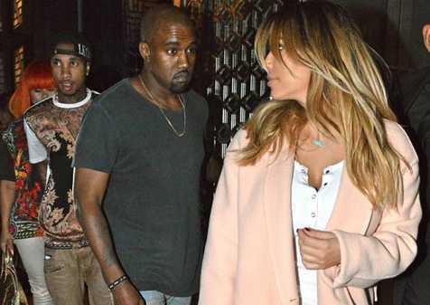 Cô Kim sành điệu đi ăn tối sau khi bị chê úi xùi